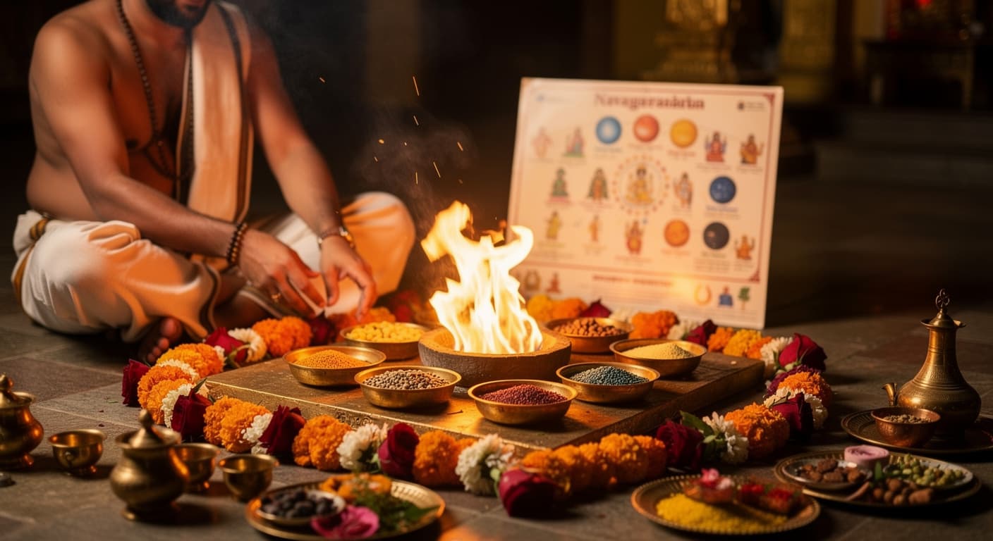 Navagraha Shanti — Planetary Peace Ritual