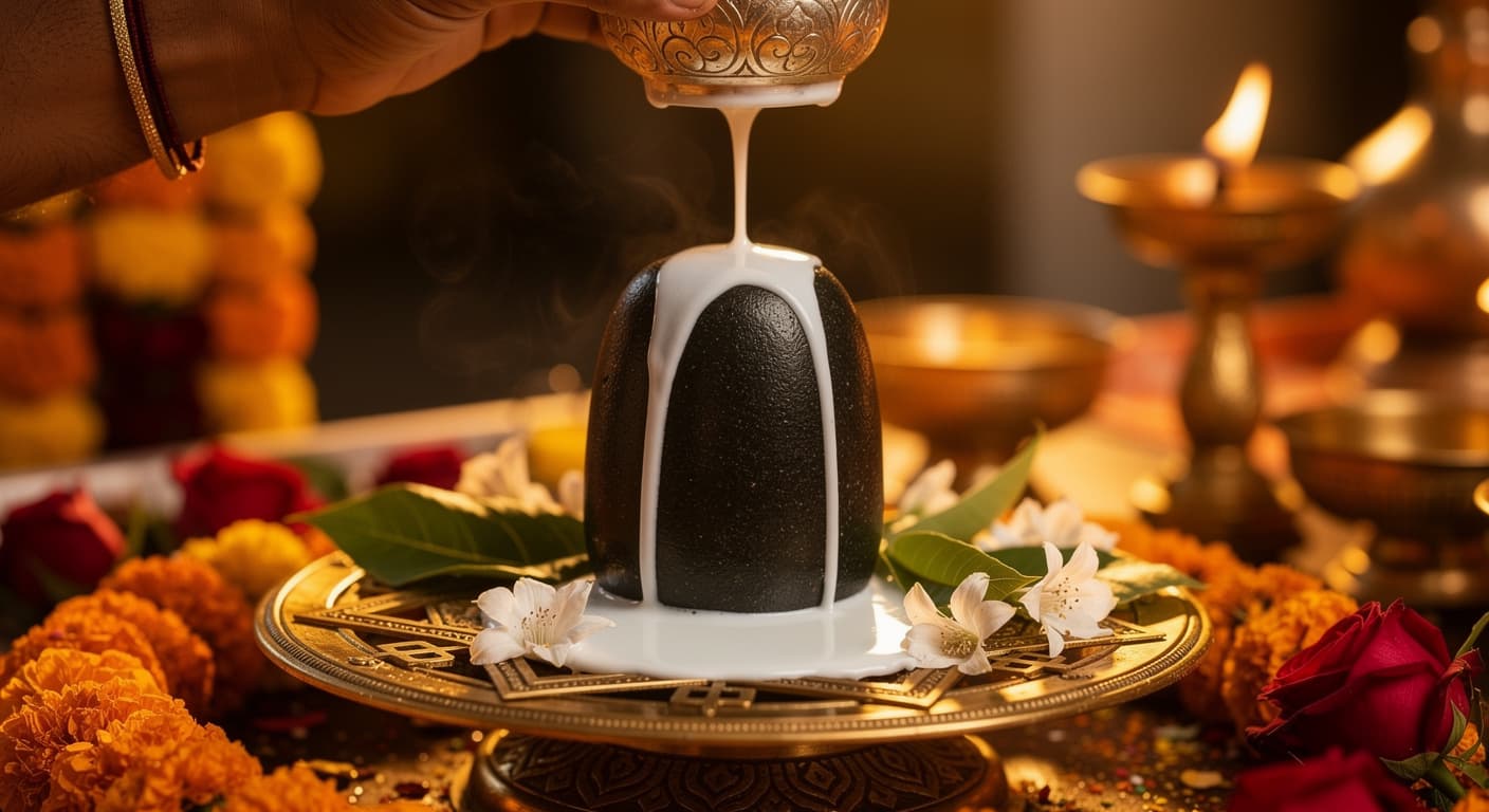 Rudrabhishek — Abhishekam of Lord Shiva